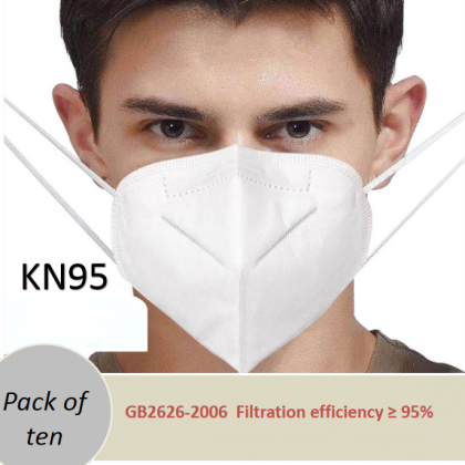 (10pcs/pack) Kn95 Mask Influenza Protection Dust..