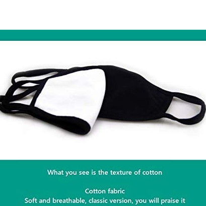 Fashion Scarf mask black for men an..