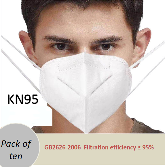 (10pcs/pack) Kn95 Mask Influenza Protection Dust And Air Permeable Mask With Five Layers Of Protection Can Be Packed Independently